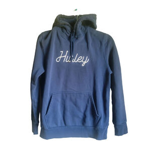 Hurley Blue Pullover Hoodie Size S
